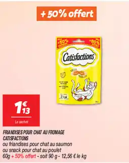 Netto FRIANDISES POUR CHAT AU FROMAGE CATISFACTIONS offre