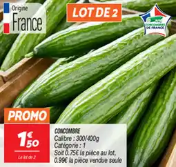 Netto CONCOMBRE offre
