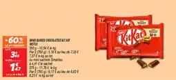 Netto MINIS BARRES CHOCOLATÉES KIT KAT NESTLE offre