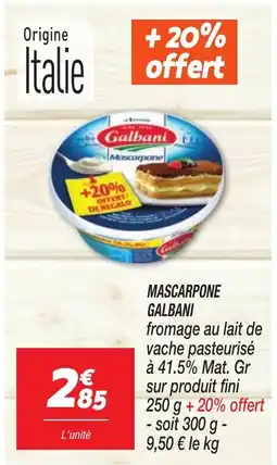 MASCARPONE GALBANI