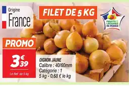 Netto OIGNON JAUNE offre
