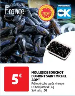 Auchan Supermarché MOULES DE BOUCHOT DU MONT SAINT MICHEL AOP(¹) offre