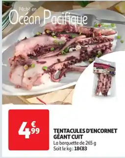 Auchan Supermarché TENTACULES D'ENCORNET GÉANT CUIT offre
