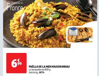 Auchan Supermarché PAËLLA DE LA MER MAISON BRIAU offre