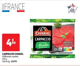 Auchan Supermarché CARPACCIO CHARAL offre