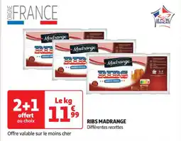 Auchan Supermarché RIBS MADRANGE offre
