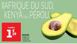 Auchan Supermarché AVOCAT offre
