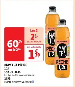 Auchan Supermarché MAY TEA PECHE offre