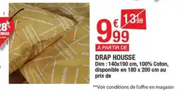 Carrefour DRAP HOUSSE offre