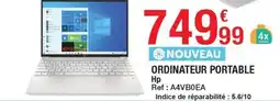 Carrefour ORDINATEUR PORTABLE Hp offre