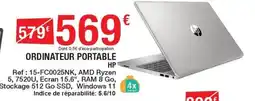 Carrefour ORDINATEUR PORTABLE offre