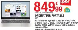 Carrefour ORDINATEUR PORTABLE HP offre