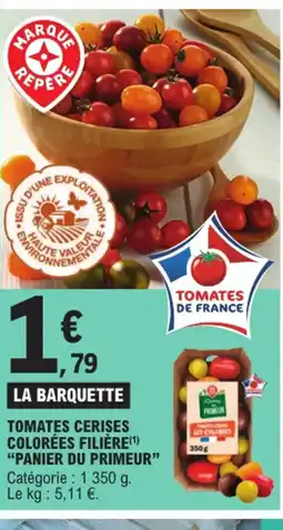 E.Leclerc Express TOMATES CERISES COLORÉES FILIÈRE(1) offre
