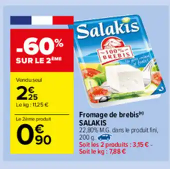 Carrefour Market Fromage de brebis offre