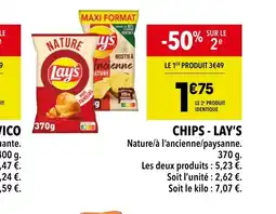 Supeco CHIPS - LAY'S offre