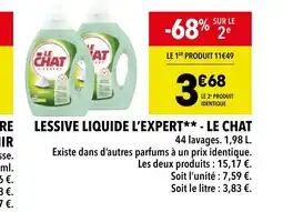 Supeco LESSIVE LIQUIDE L'EXPERT offre