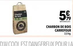 Supeco CHARBON DE BOIS CARREFOUR offre