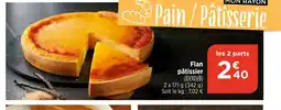 Bi1 Flan pâtissier offre
