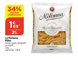 Bi1 La Molisana Pâtes offre