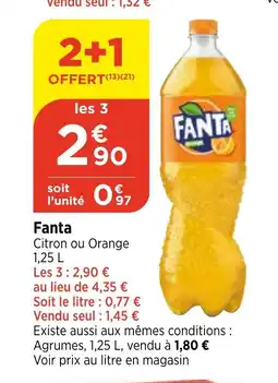 Bi1 Fanta offre