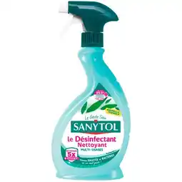 Auchan Spray Désinfectant Multi Usages Eucalyptus Sanytol offre