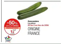 Monoprix Concombre offre