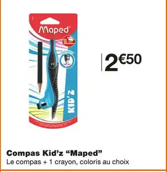 Monoprix Maped Compas Kid’z offre
