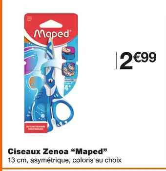 Monoprix Maped Ciseaux Zenoa offre