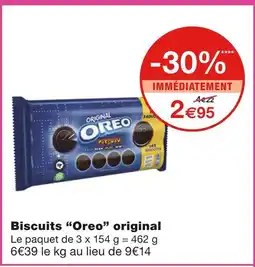 Monoprix Oreo Biscuits original offre
