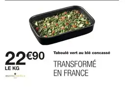 Monoprix Mavrommátis Taboulé vert au blé concassé offre