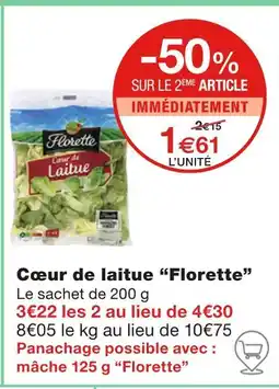 Florette Cœur de laitue