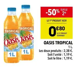 Supeco OASIS OASIS TROPICAL offre