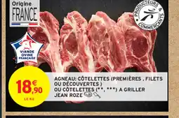 Intermarché AGNEAU: CÔTELETTES (PREMIÈRES, FILETS OU DÉCOUVERTES offre
