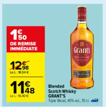 Carrefour Market Blended Scotch Whisky offre