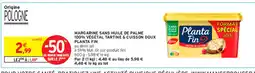 Intermarché MARGARINE SANS HUILE DE PALME 100% VÉGÉTAL TARTINE & CUISSON DOUX offre