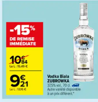 Carrefour Market Vodka Biala offre