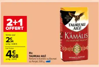 Carrefour Market Riz Taureau Ailé offre
