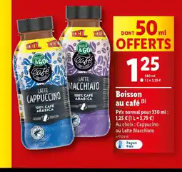 Lidl Boisson au café (3) offre