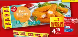 Lidl Bâtonnets de colin d'Alaska MSC panés offre