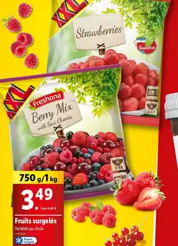 Lidl Fruits surgelés offre