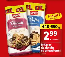 Lidl Mélange de biscuits ou de gaufrettes offre