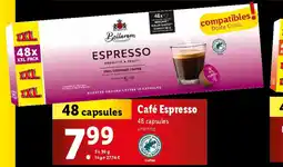 Lidl Café Espresso 48 capsules offre