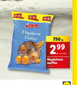 Lidl Magdalenas muffins offre