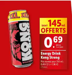 Energy Drink Kong Strong