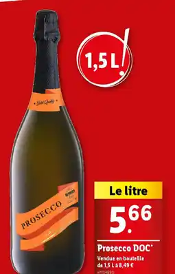 Lidl Prosecco DOC* offre
