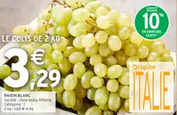 Intermarché RAISIN BLANC offre