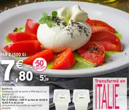Intermarché BURRATA offre