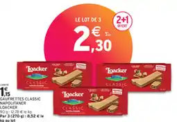 GAUFRETTES CLASSIC NAPOLITANER LOACKER