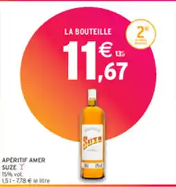Intermarché APÉRITIF AMER SUZE offre