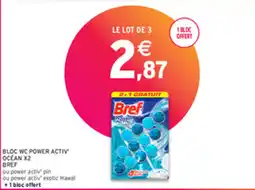 Intermarché BLOC WC POWER ACTIV OCEAN X2 BREF offre